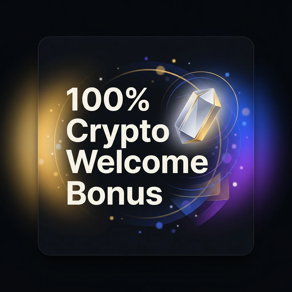 100% Crypto Welcome Bonus